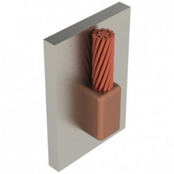 VFC-2G MOLDE DE CABLE 2/0 A...